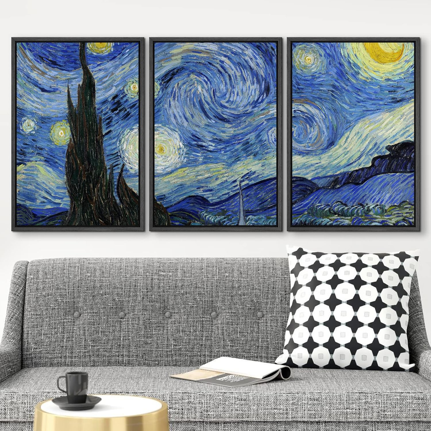 Framed Beige Wall Art — 24" - View 2