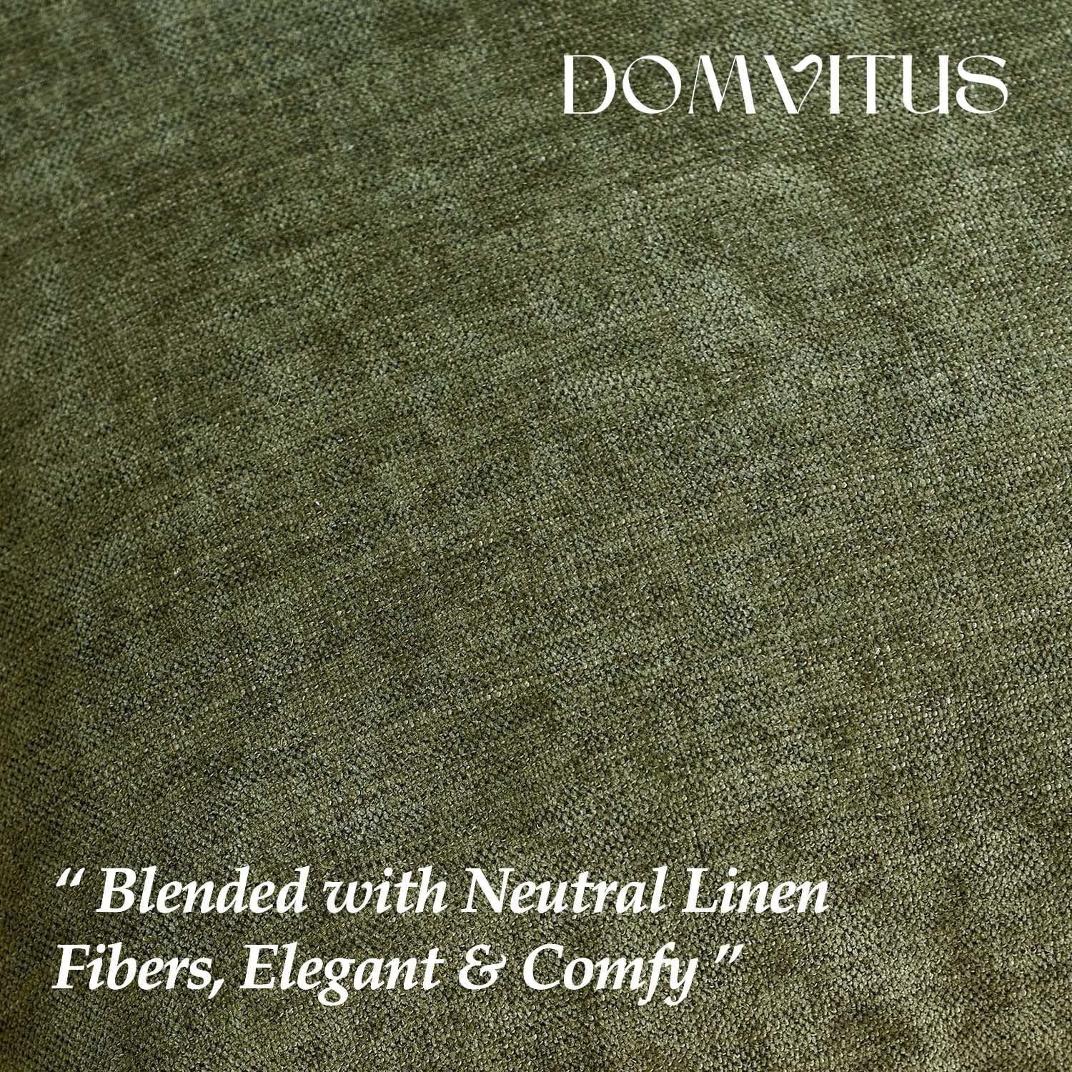 Linen Boho Beige Throw Pillow Cover — 20" - View 4