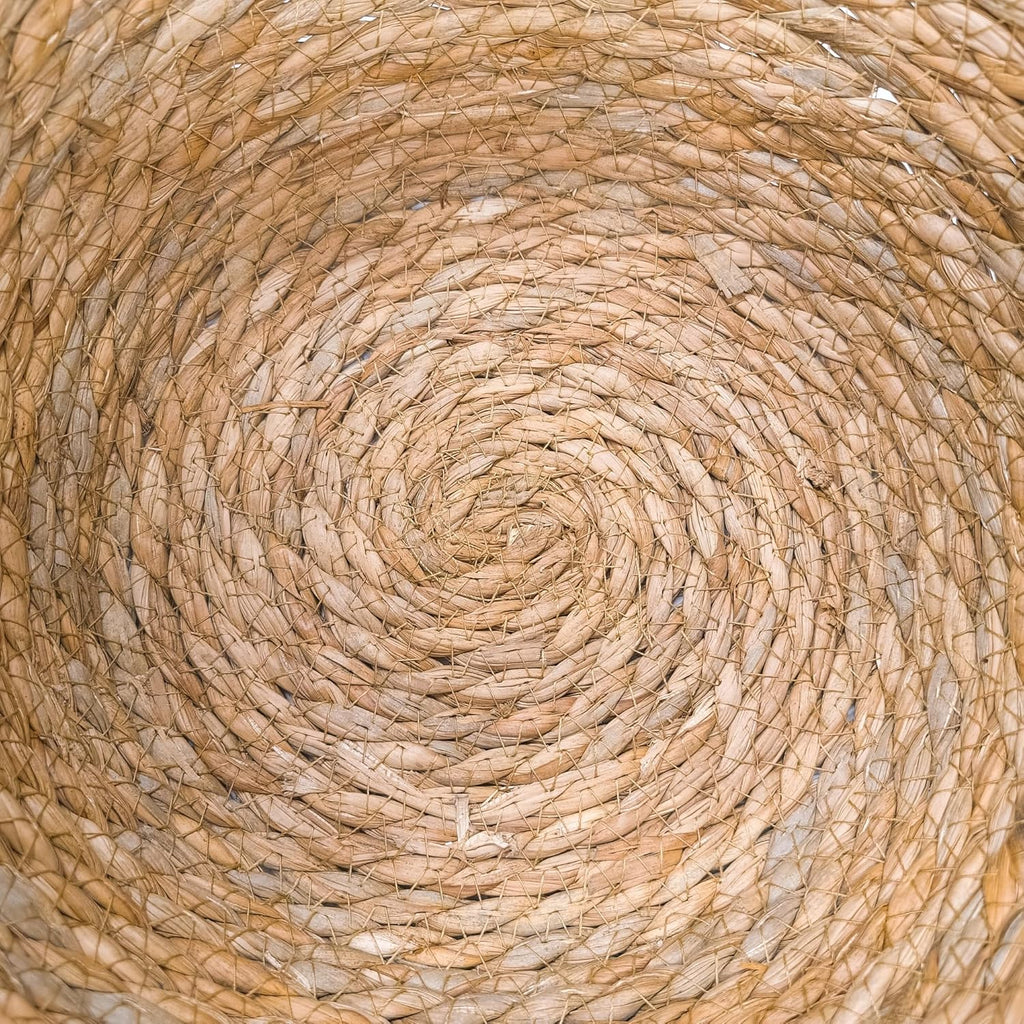 Round Boho Rattan Throw Pillow — 13" - View 7