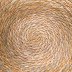 Round Boho Rattan Throw Pillow — 13" - View 7