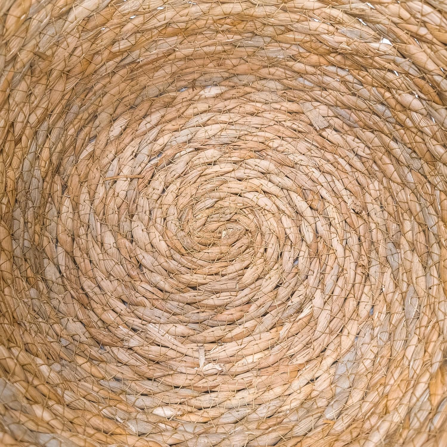 Round Boho Rattan Throw Pillow — 13" - View 7