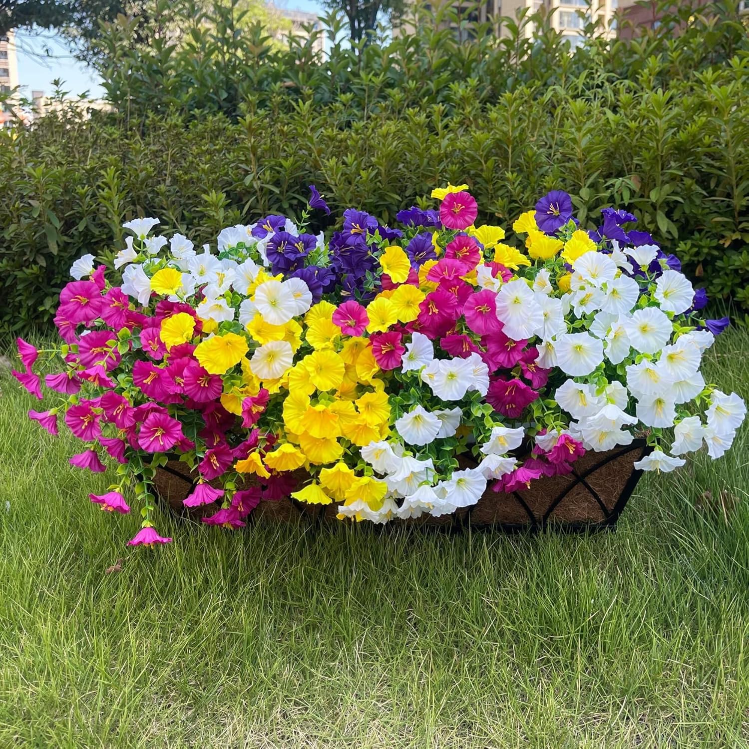 Orange Artificial Plant — Multi-color
