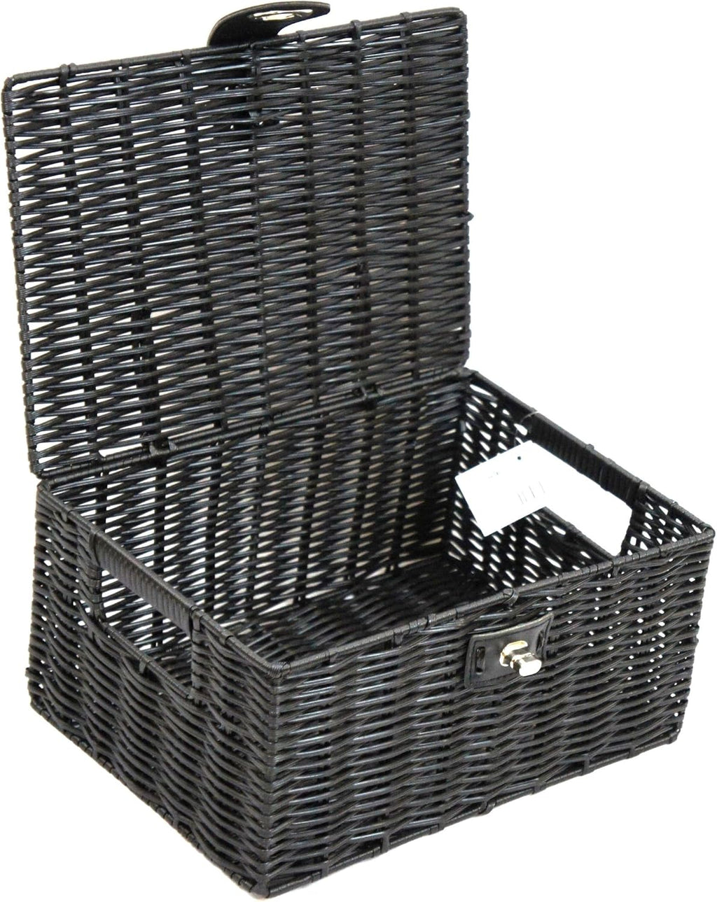 Boho Black Storage Basket — Set of 3 - View 4