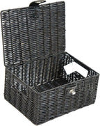 Boho Black Storage Basket — Set of 3 - View 4