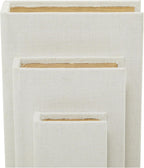 Linen Brown Home Decor — 12" - View 4