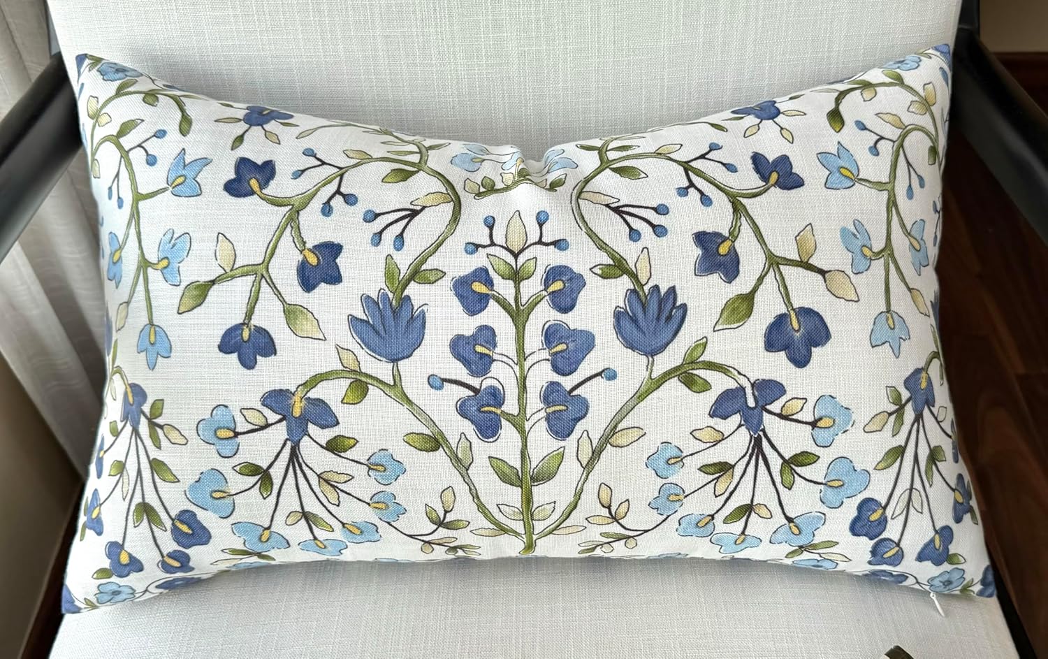 Farmhouse Beige Throw Pillow Cover — 20" — 24" x 14" (Pack of 1)