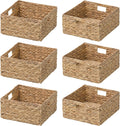 Boho Metal Storage Basket — 12" — 12"x12"x6"