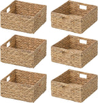 Boho Metal Storage Basket — 12" — 12"x12"x6"