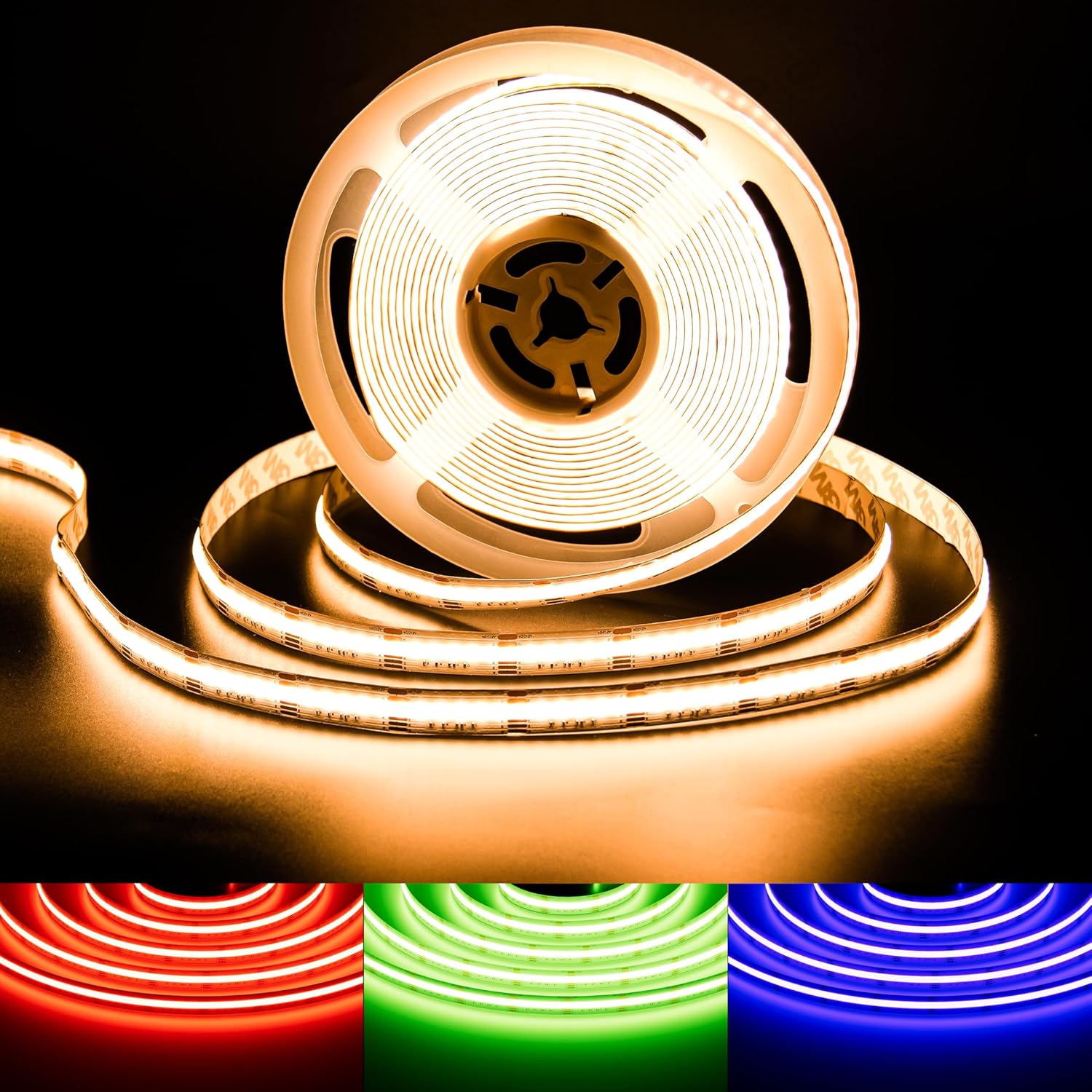 Smart Metal LED Light Strip — 20 ft RGBW Strip Only
