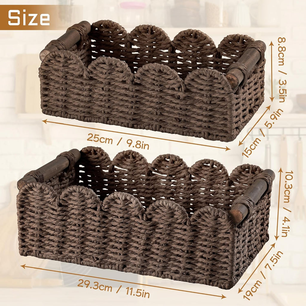 Beige Storage Basket - View 7