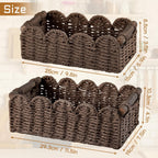 Beige Storage Basket - View 7