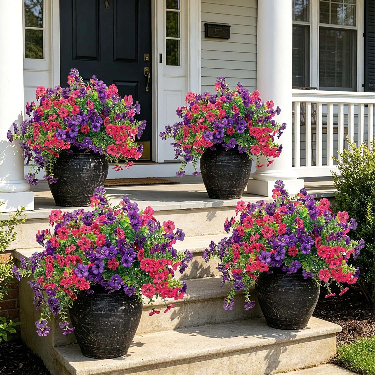 Purple Artificial Plant — Mix Color
