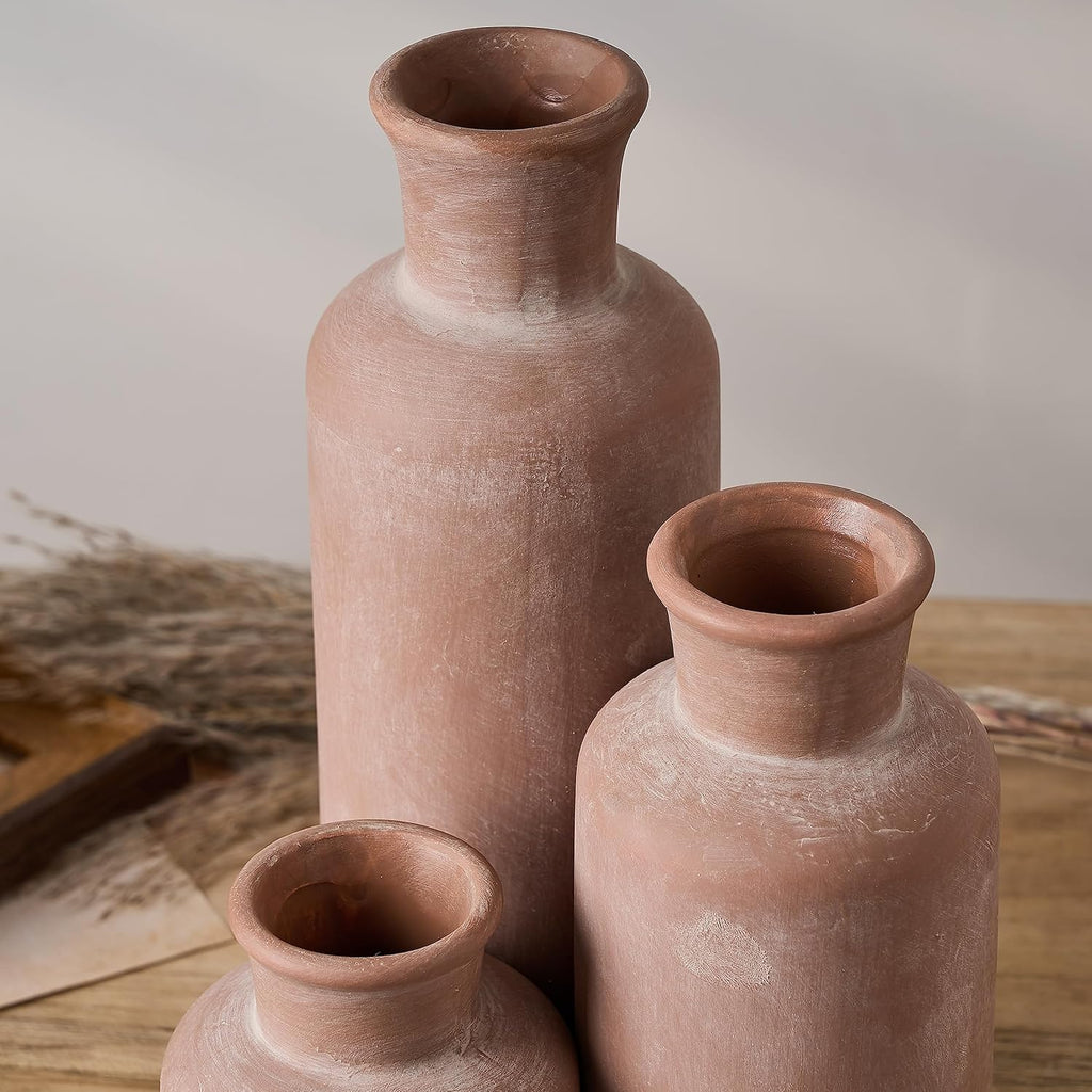 Farmhouse Orange Vase Set — 5" - View 6