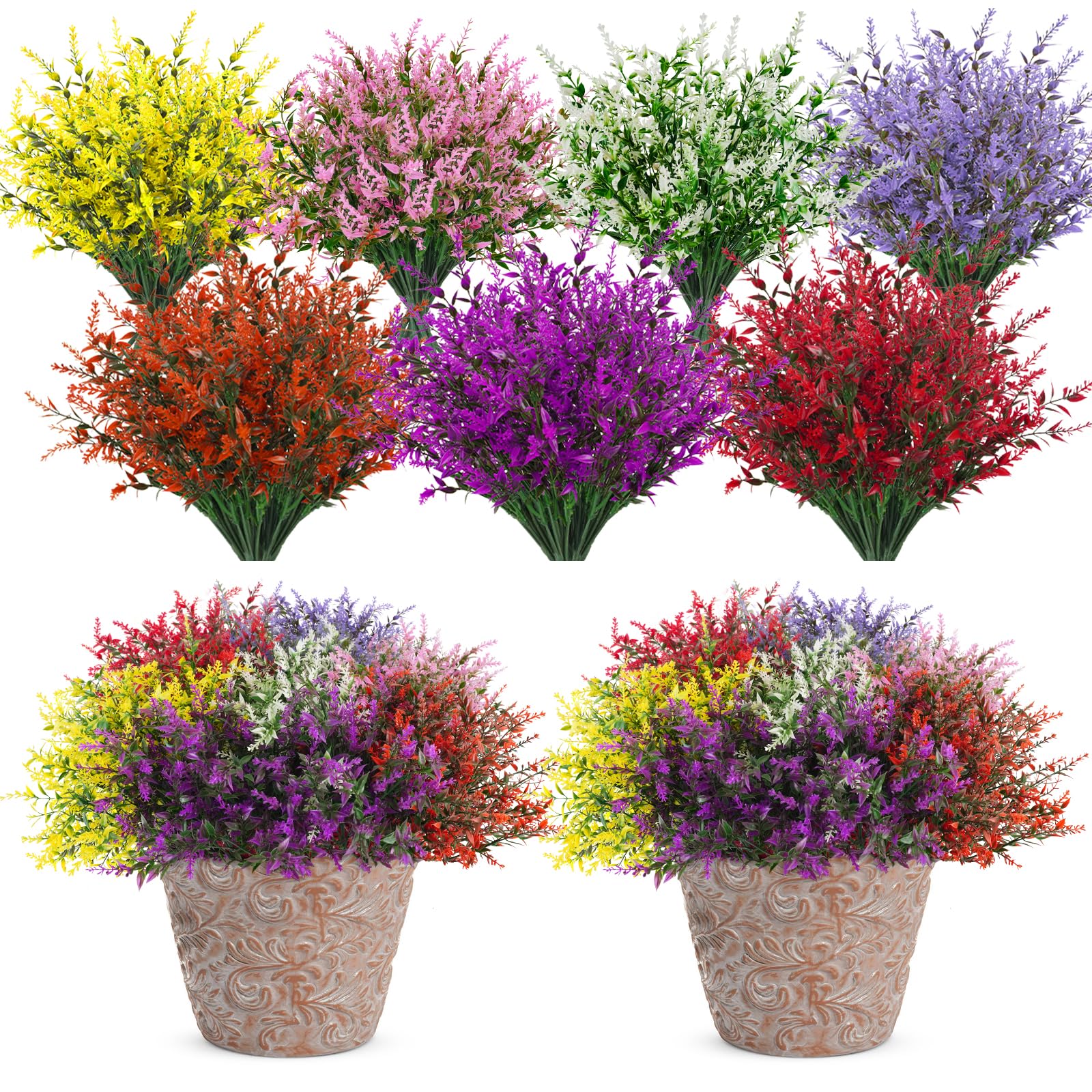 Pink Faux Plant