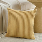 Boho Beige Throw Pillow Cover — 18" - View 2