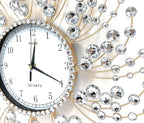 Battery Operated Luxe Glass Wall Clock - View 4