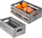 Farmhouse Brown Storage Basket — Set of 2 - View 4