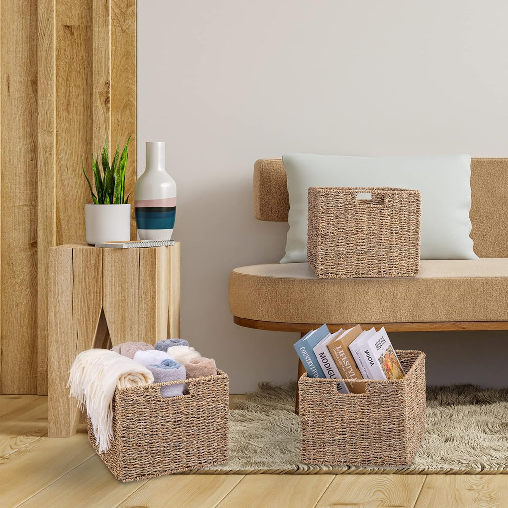 Rattan Storage Basket — 12x12 - View 6