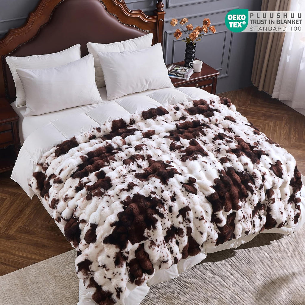 Luxe Beige Throw Pillow — 50" - View 6