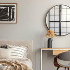 Round Metal Wall Mirror — 24" - View 5