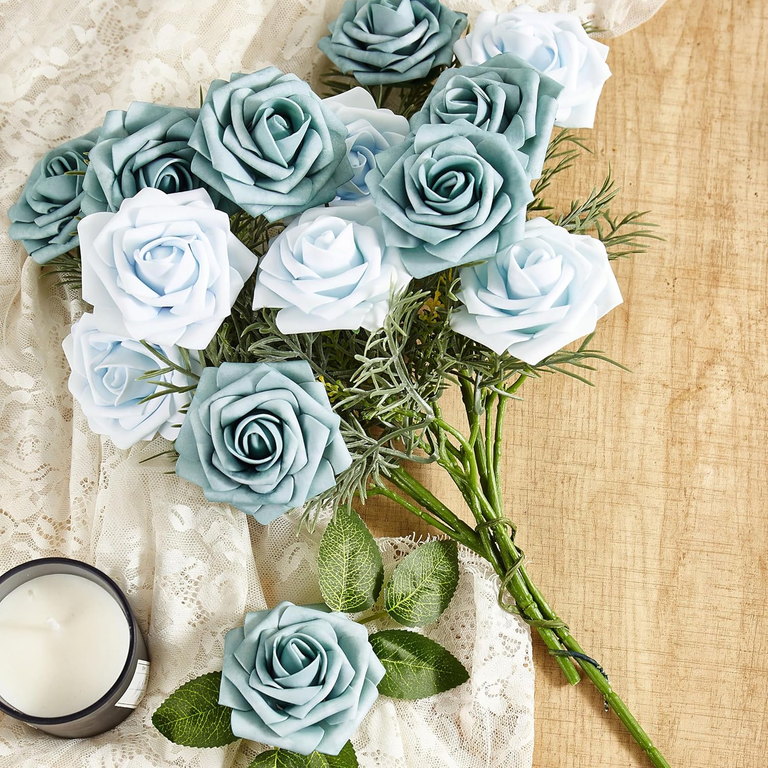 Beige Artificial Flowers - View 5