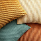 Boho Beige Throw Pillow Cover — 18" - View 5