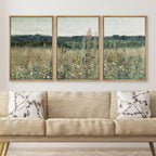 Framed Farmhouse Fabric Wall Art — 24" - View 2