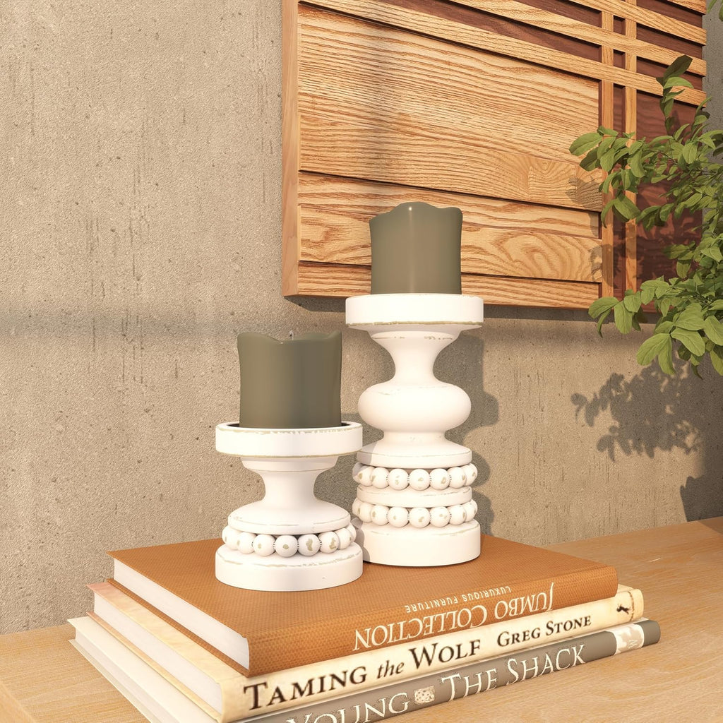 Brown Pillar Candle — 8" - View 8