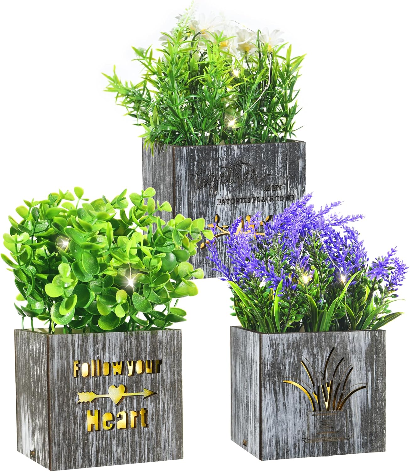 Purple Artificial Plant — Artificial Plants Lavender