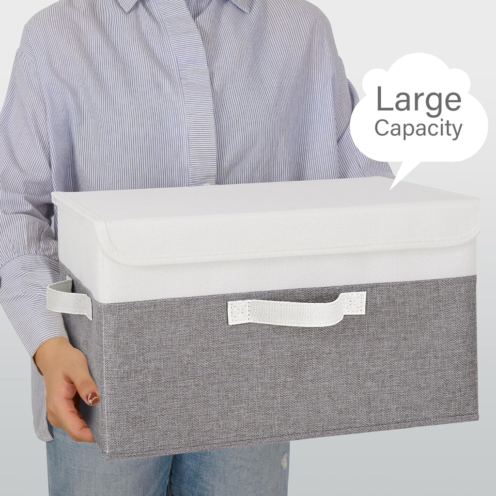 Beige Storage Bin - View 7