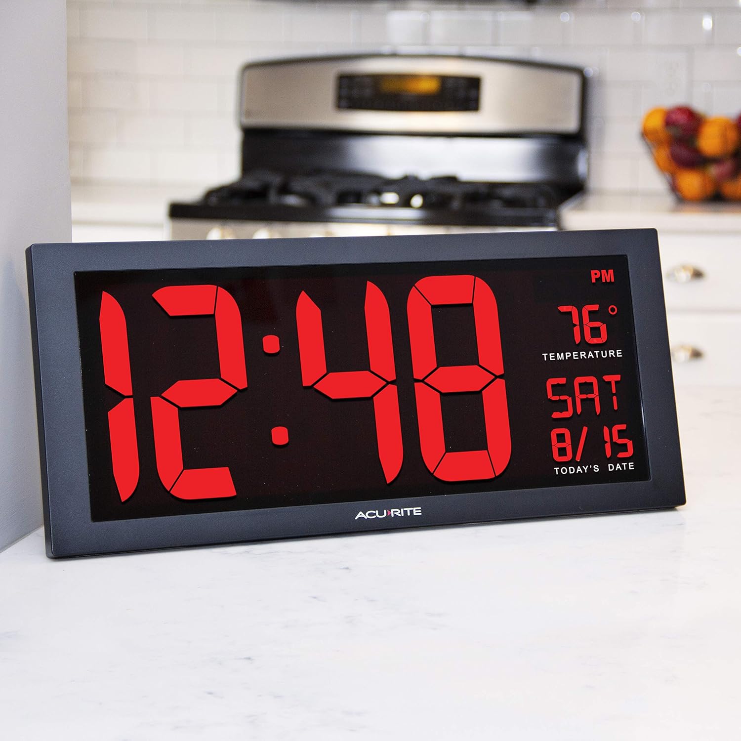Oversized Wall Clock — 14.5" - View 2
