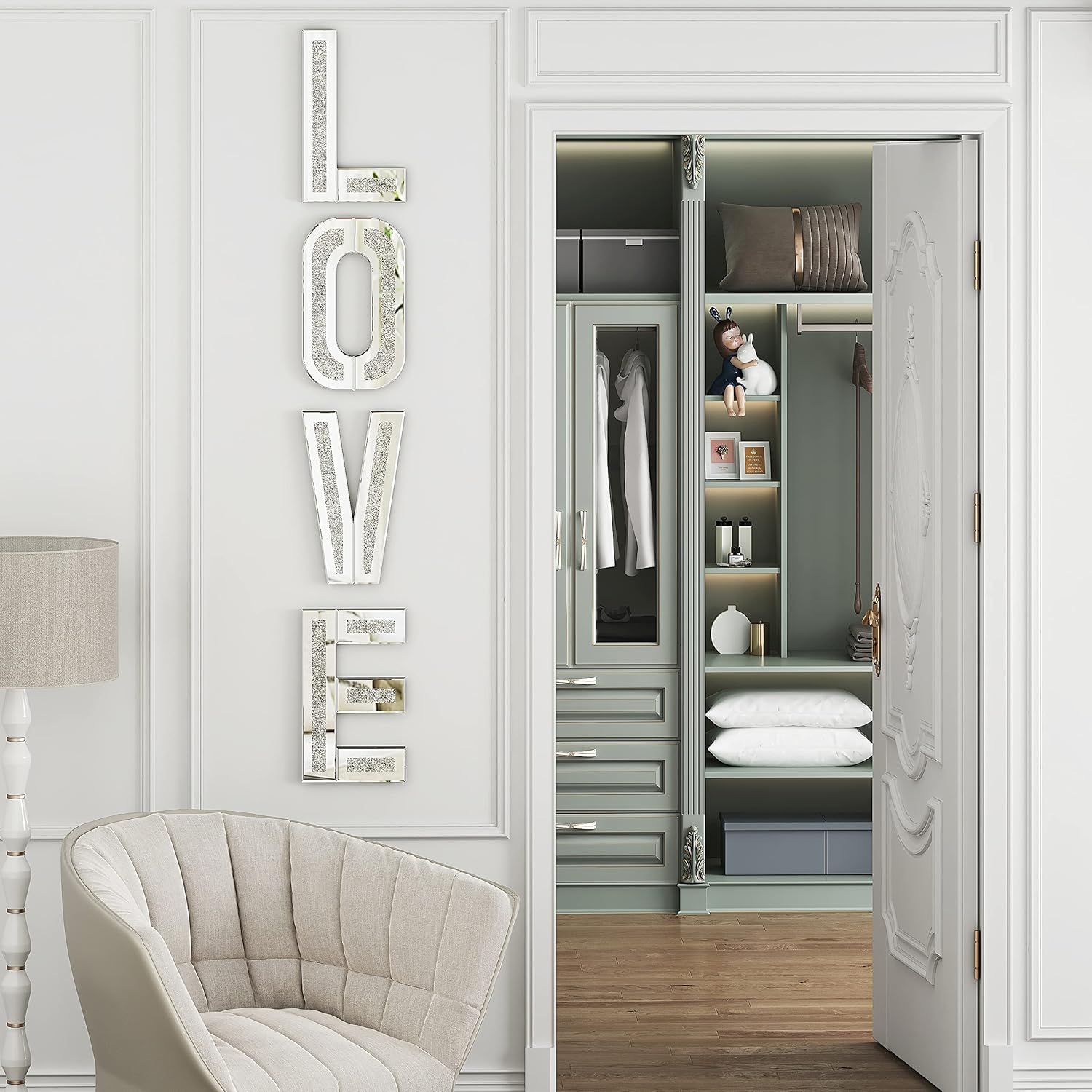 Luxe Glass Mirror — 20" - View 3