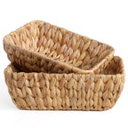 Boho Rattan Woven Basket
