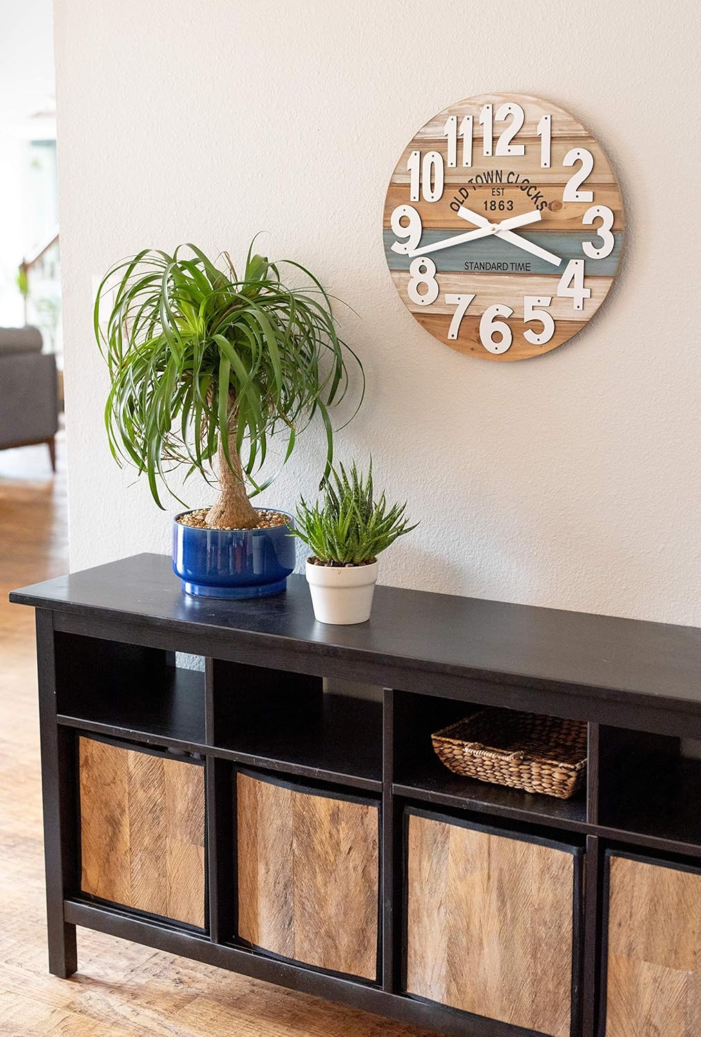Blue Wall Clock — 18" - View 5