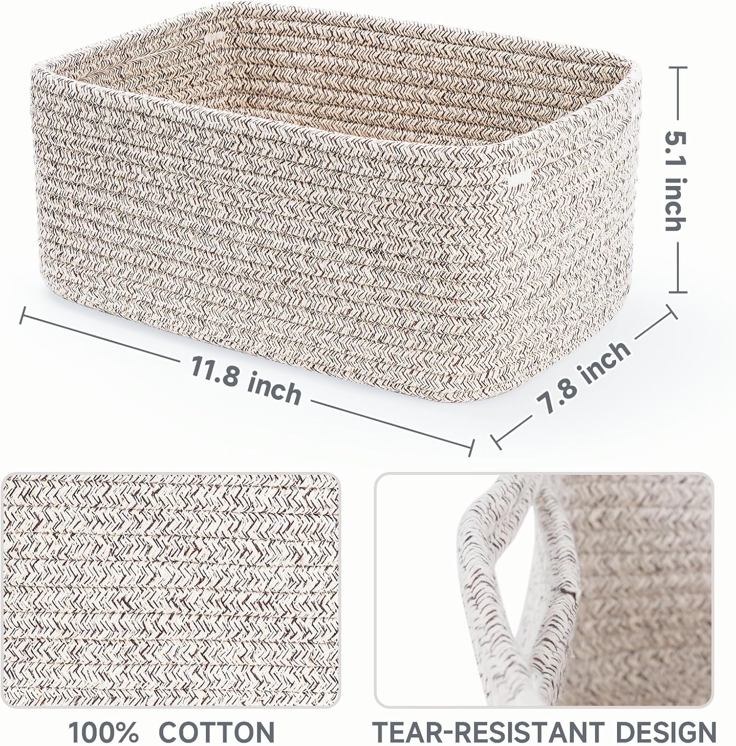 Boho Beige Vase — 11.8" - View 2