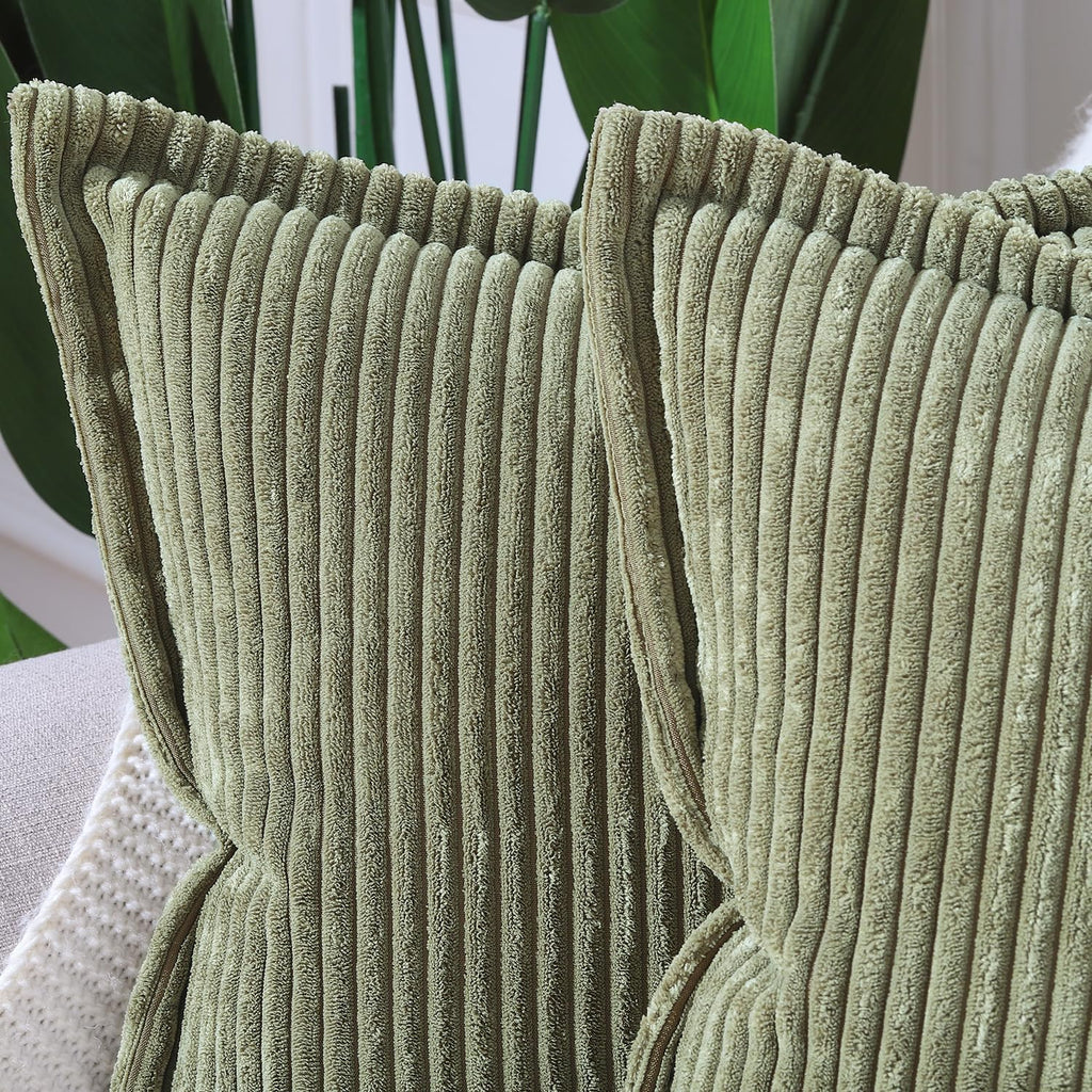 Boho Beige Throw Pillow Cover — 24" - View 4