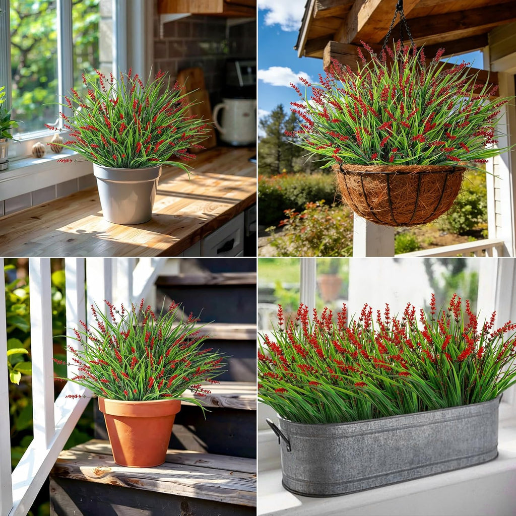 Purple Artificial Plant - View 6