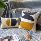 Lumbar Boho Black Pillow Cover — 20" - View 7