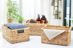 Rectangular Beige Basket — 14.5" - View 7