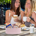 Boho Beige Storage Basket - View 6