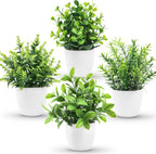 Farmhouse Green Faux Plant — Green