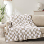 Beige Throw Pillow — 70"
