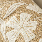 Lumbar Boho Beige Throw Pillow Cover — 20" - View 9