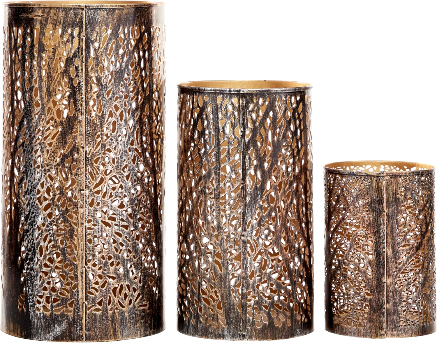 Luxe Metal Candle — 12" - View 3