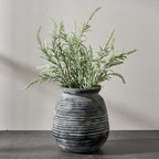 Farmhouse Beige Flower Vase — 3"