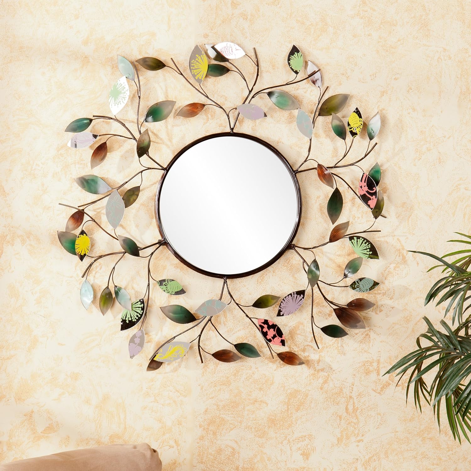 Metal Wall Mirror - View 3