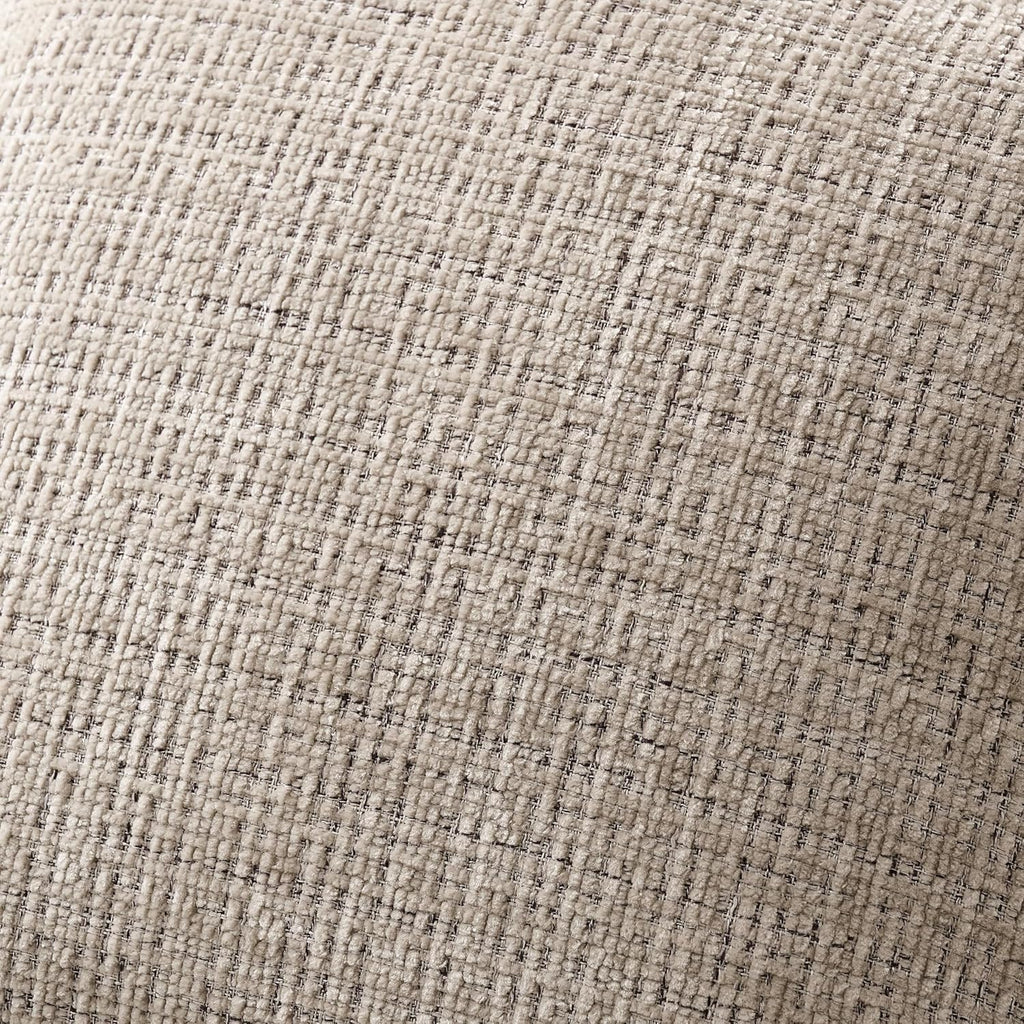Chenille Boho Blue Throw Pillow Cover — 20" - View 4