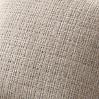 Chenille Boho Blue Throw Pillow Cover — 20" - View 4