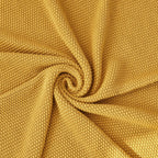 Knit Beige Throw Pillow — 60" - View 4