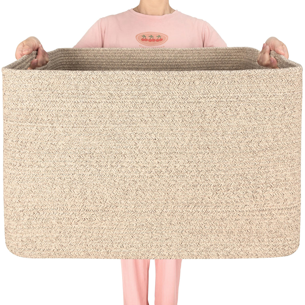 Boho Beige Throw Pillow — 25"